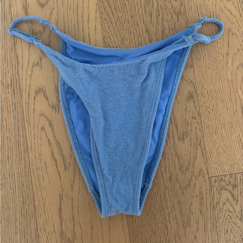 Pacsun / LA girls Sparkle Blue Bikini Set - Picture 5 of 7